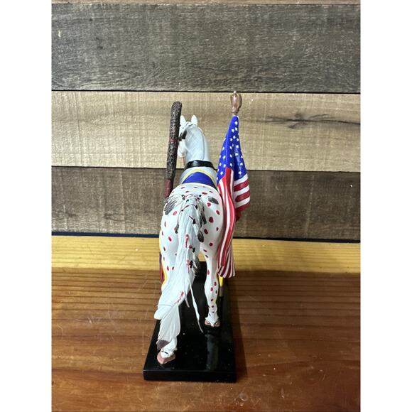 Trail of Painted Ponies Figurine Trail of Honor 1E/2452 In Box - Picture 3 of 7